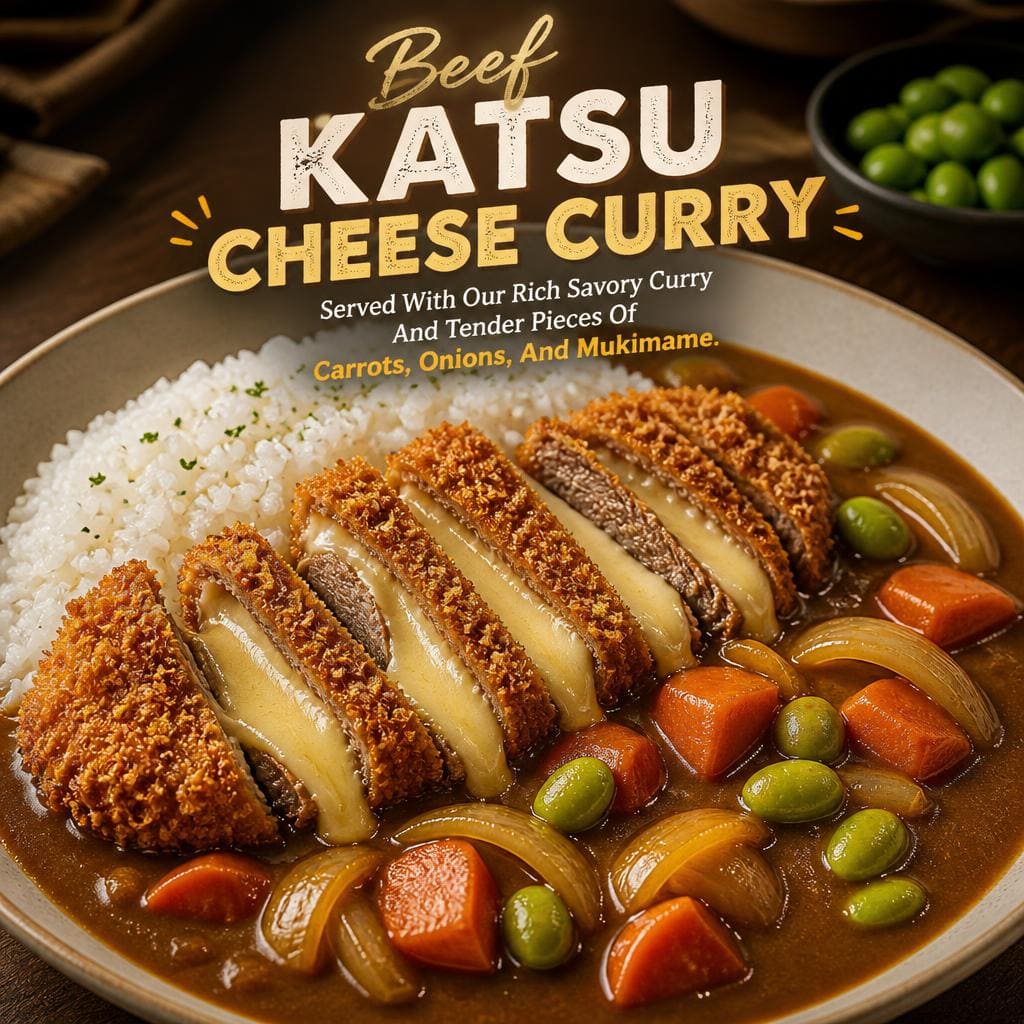 Beef Katsu Cheese Curry